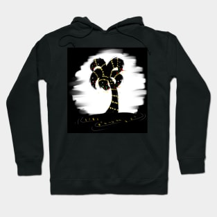 Christmas Palms - Black Horizon Hoodie